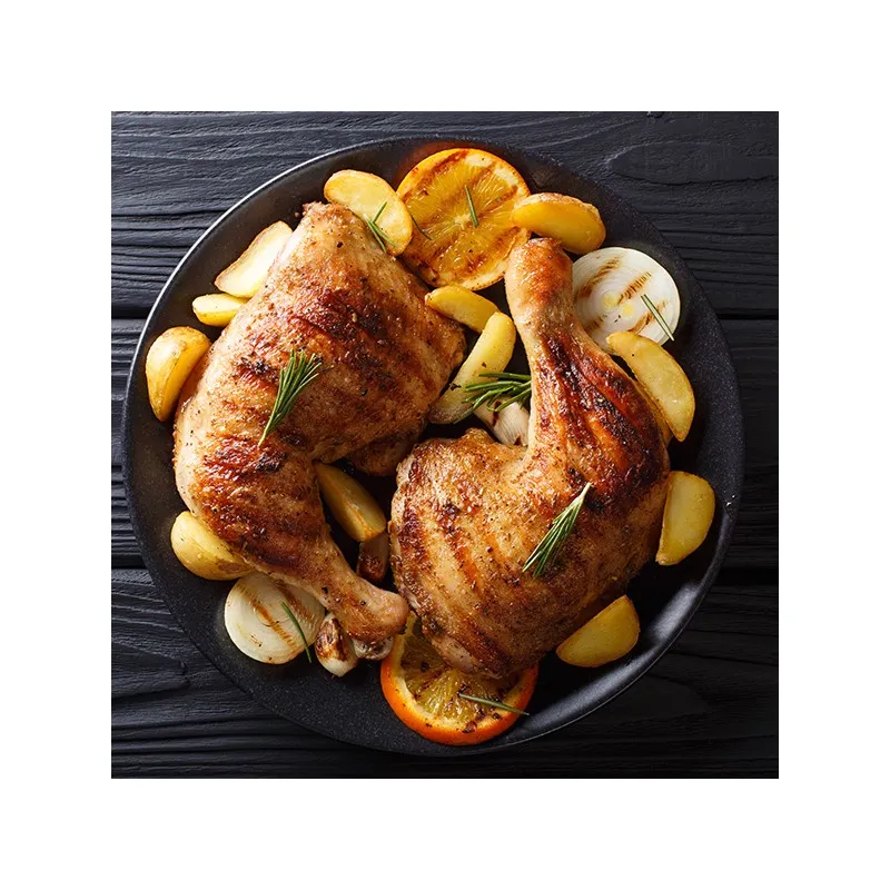 Pulpe de pui la grătar cu garnitură – 160/200 g